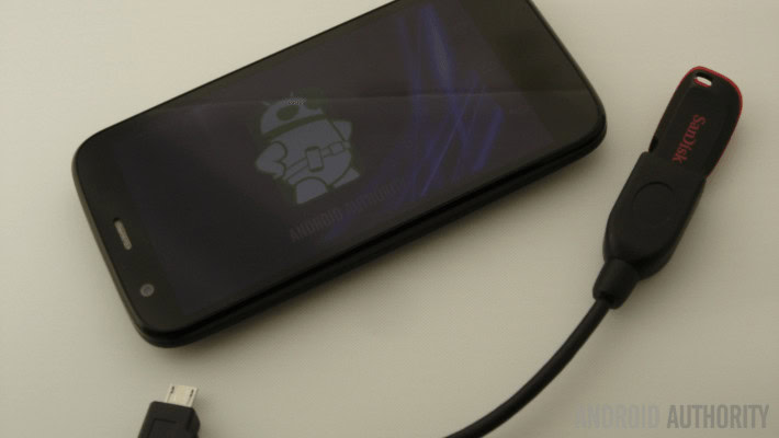 Android USB OTG flash drive