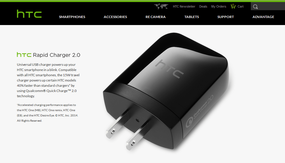 HTC Rapid Charger 2 Qualcomm