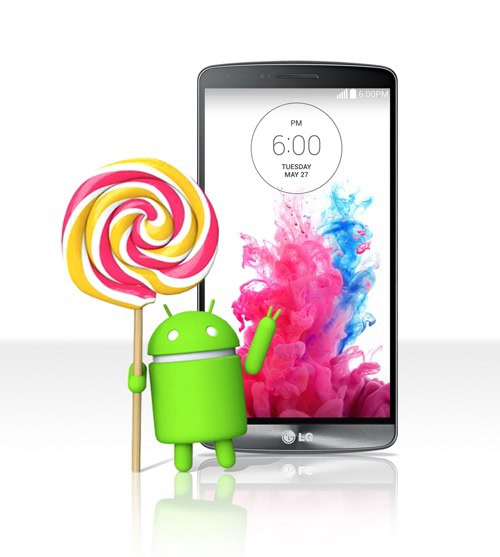 LG G3 Android 5 Lollipop