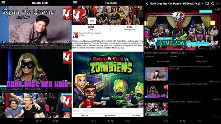 rooster teeth best new Android apps
