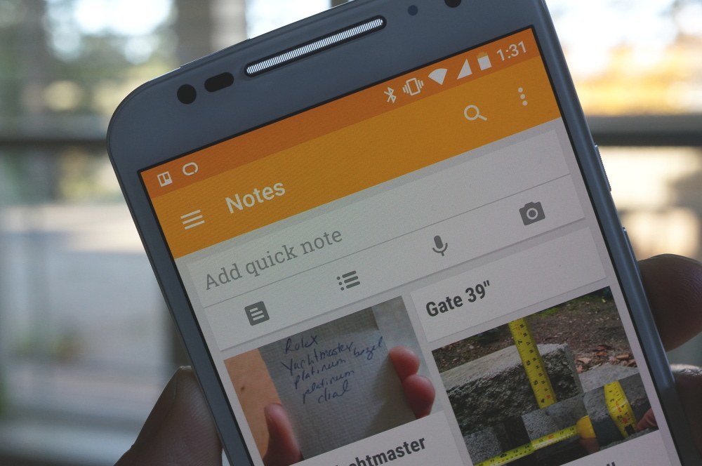 google keep material design