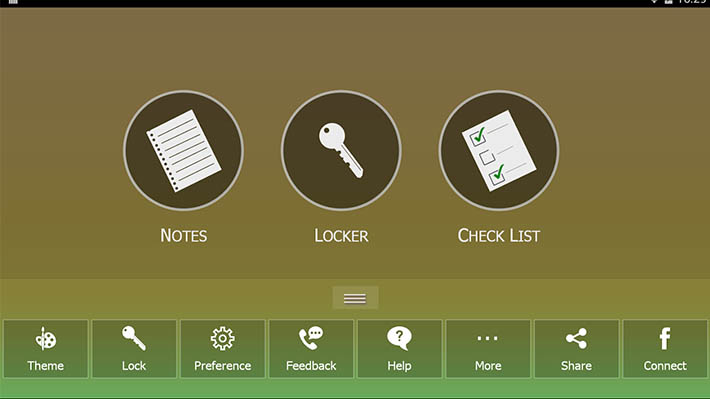 All In One Notes Check Lock screenshot