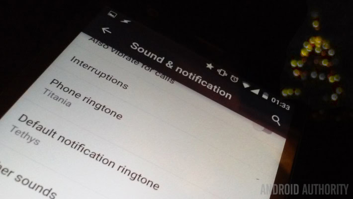 Change Notification Sound Android Settings