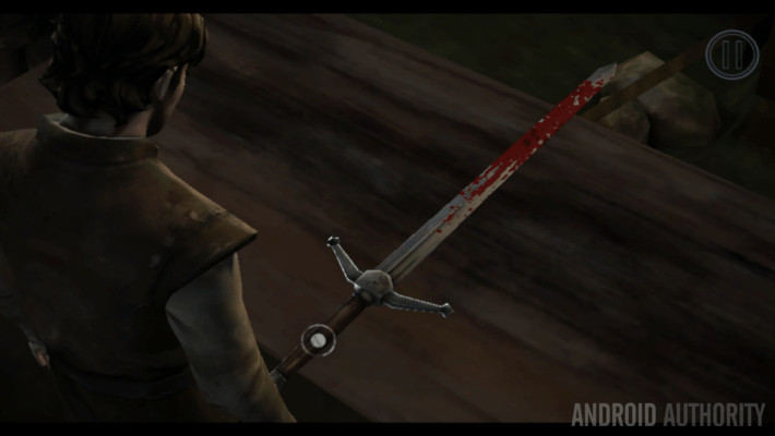 Game of Thrones Telltale Games bloody sword