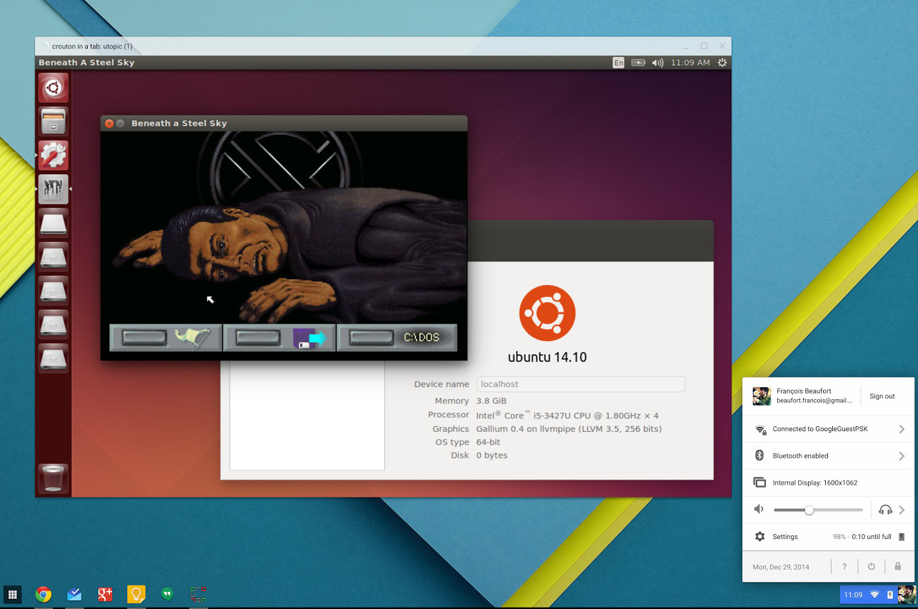 Linux on Chrome OS
