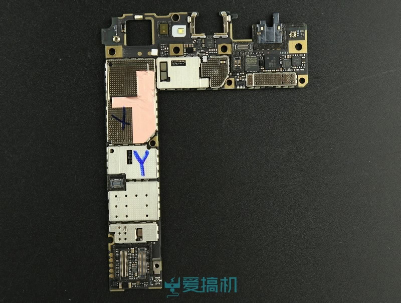 vivo X5 Max teardown mainboard