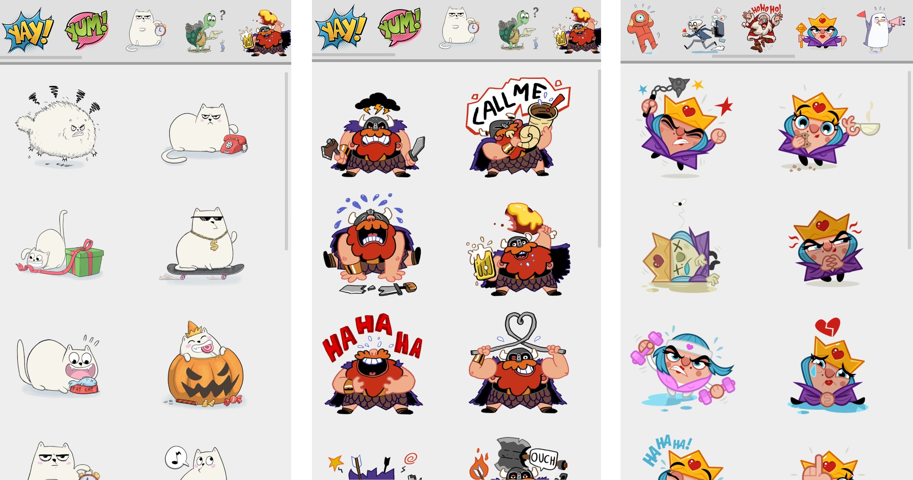 hangout stickers 1