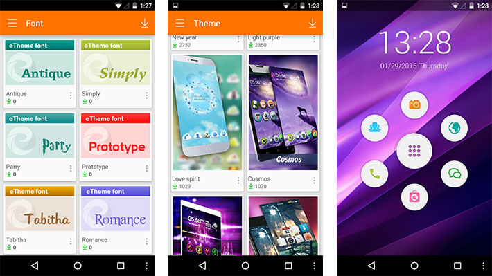 etheme launcher android apps