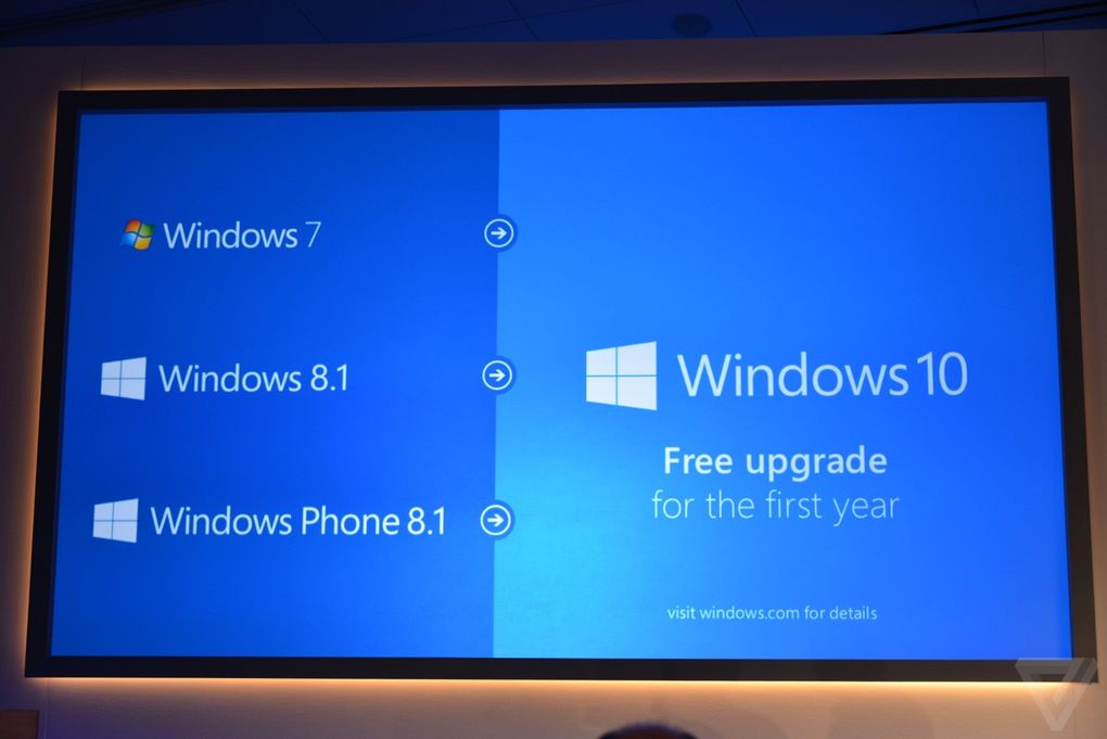 Microsoft Windows 10 free