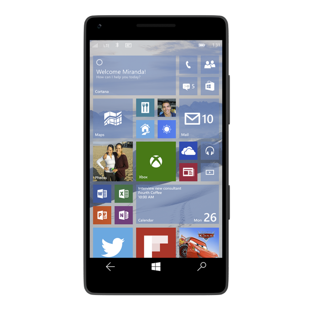 Windows 10 Phone