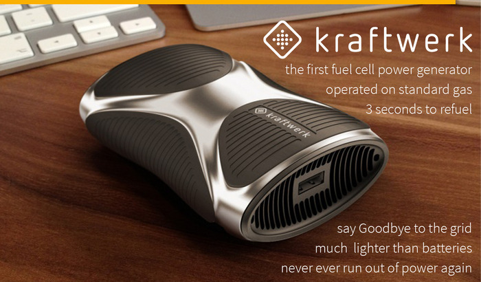 Forget about battery kraftwerk fuel cell powered portable - Android Authority