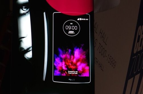 lg g flex 2 ces poster