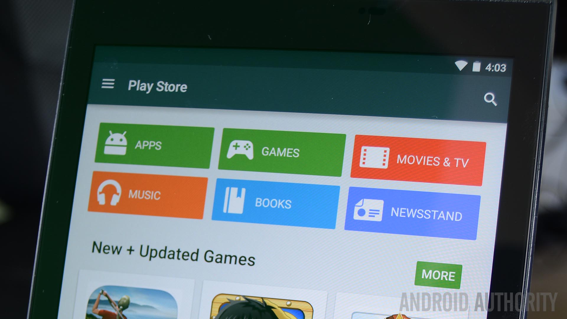 Where is the top new free games on play store? - Android