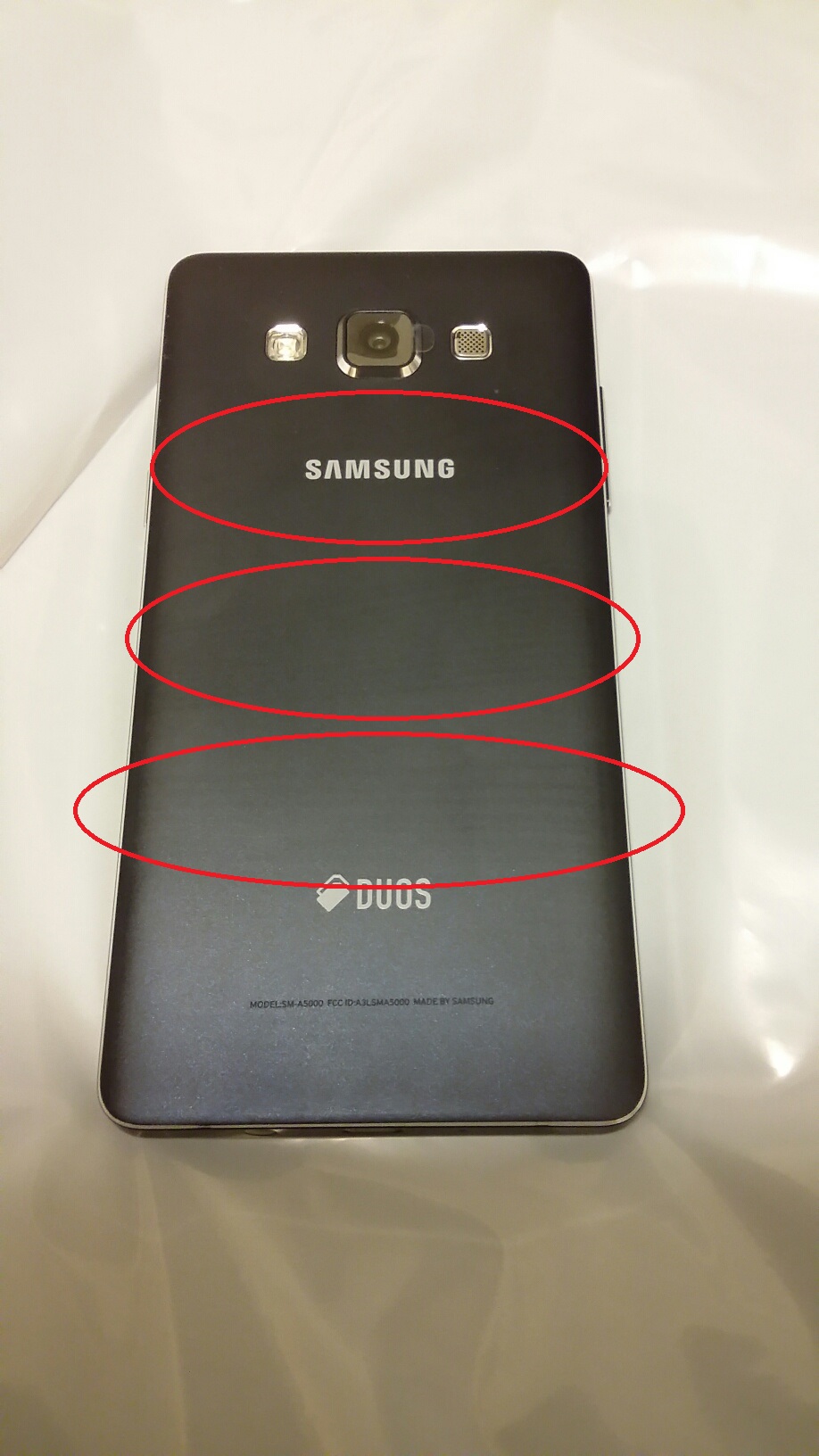Galaxy A5 Defect Edit