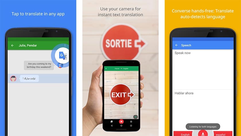 google translate is one of the best English learning apps for android