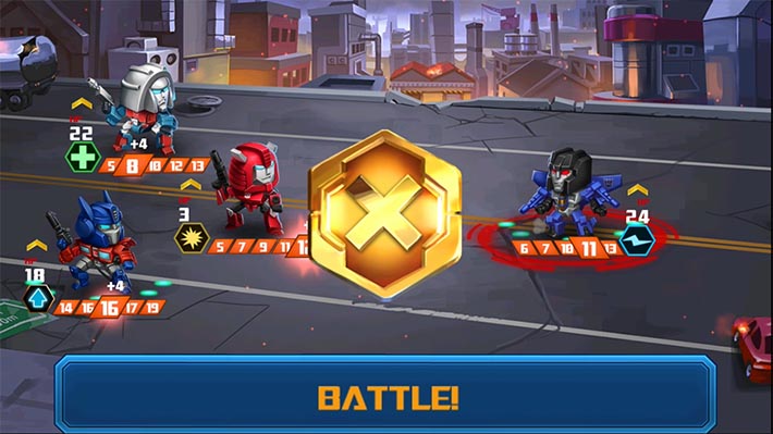 Transformers Battle Tactics