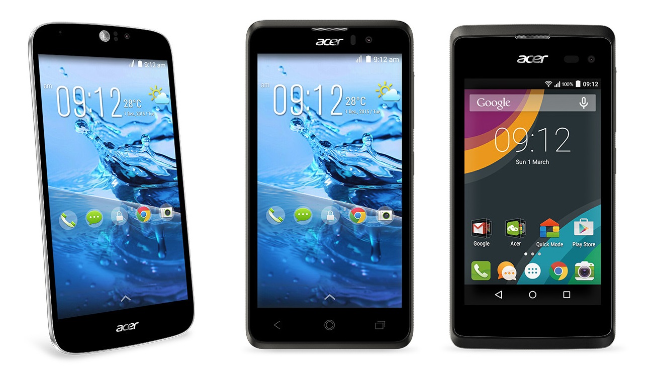 Acer Liquid Z smartphones MWC 2015