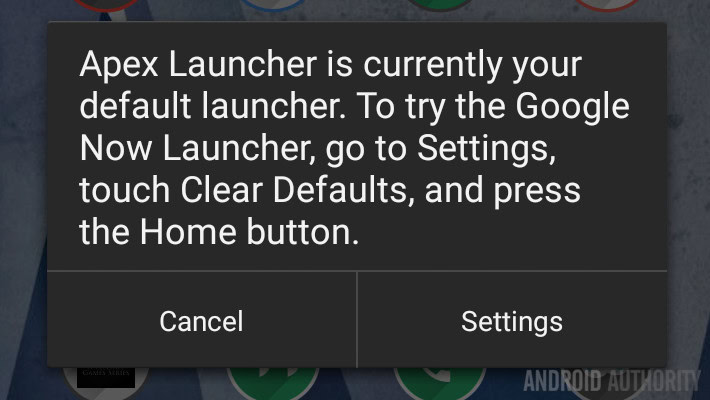 Android Launcher Google Now Launcher