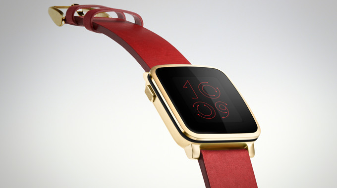 Pebble Time Steel Gold