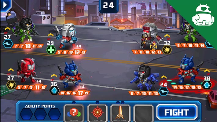 Transformers Battle Tactics