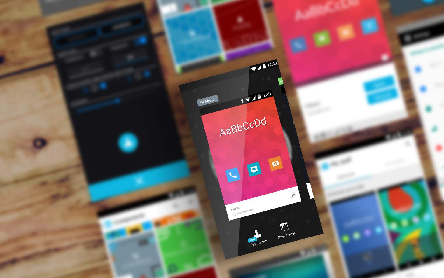 cyanogen os themes