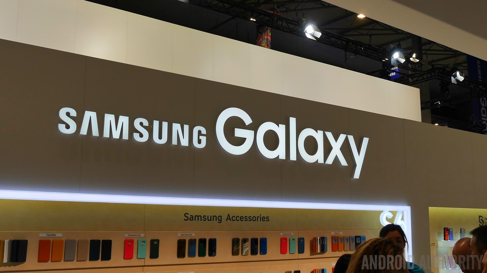 samsung galaxy logo mwc 2015 2