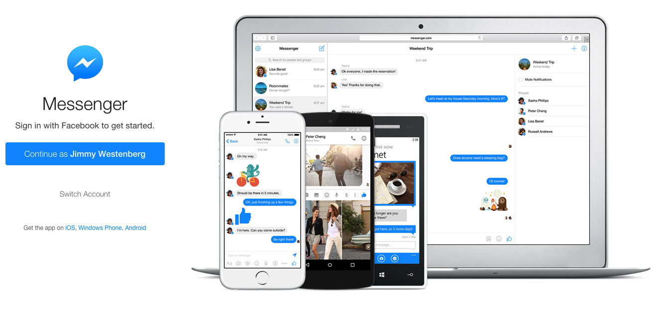 facebook messenger web