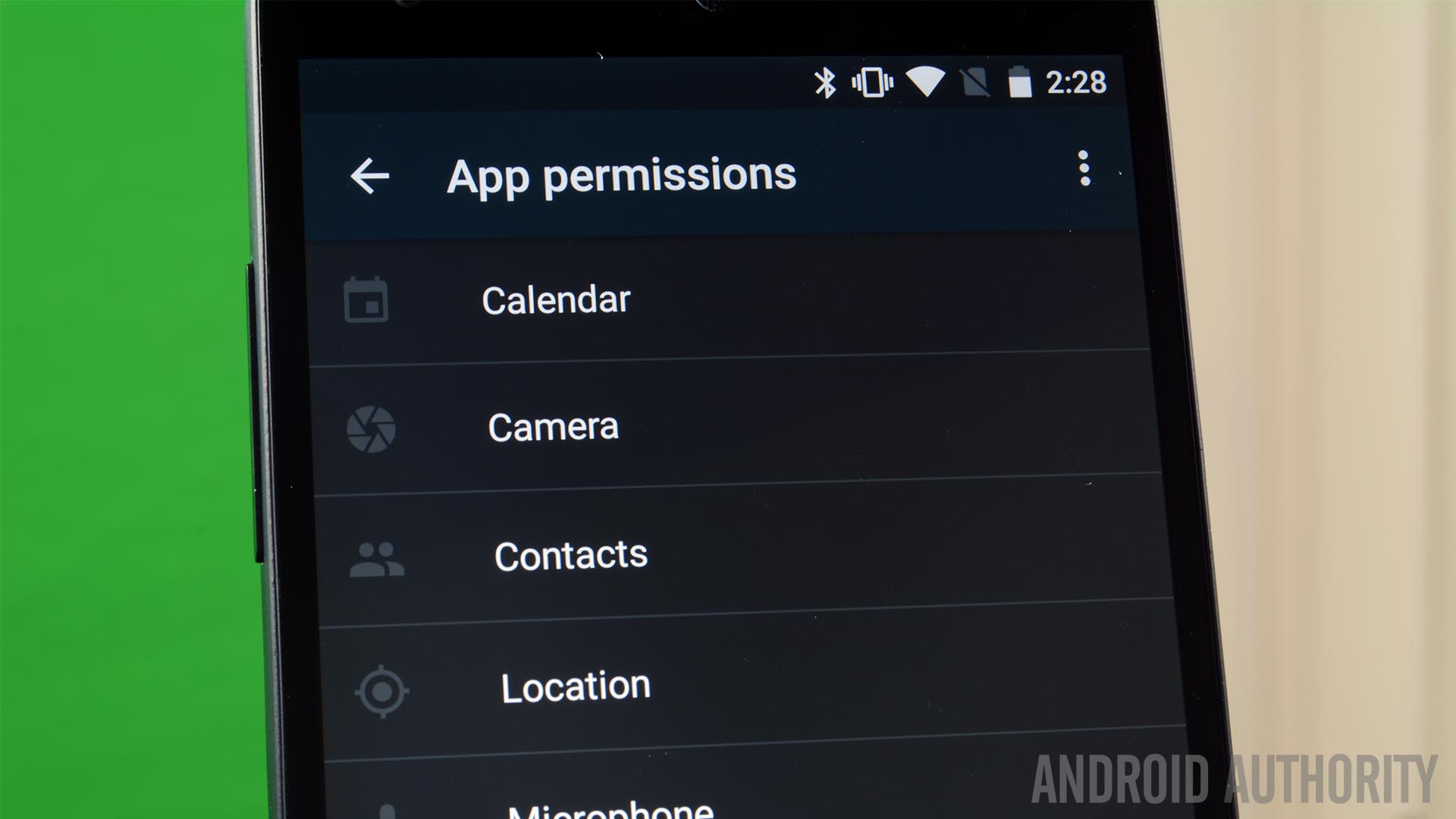 Android M App Permissions watermark