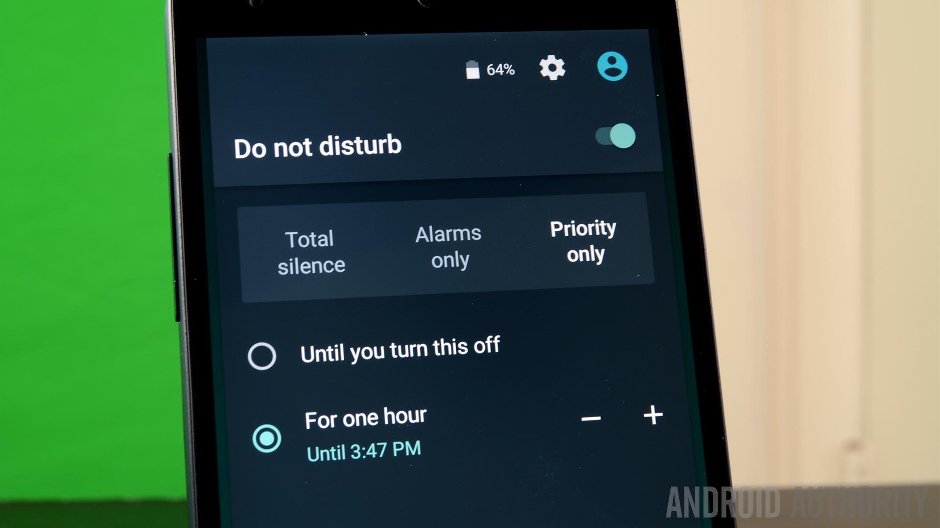 Android M Do Not Disturb watermark 2