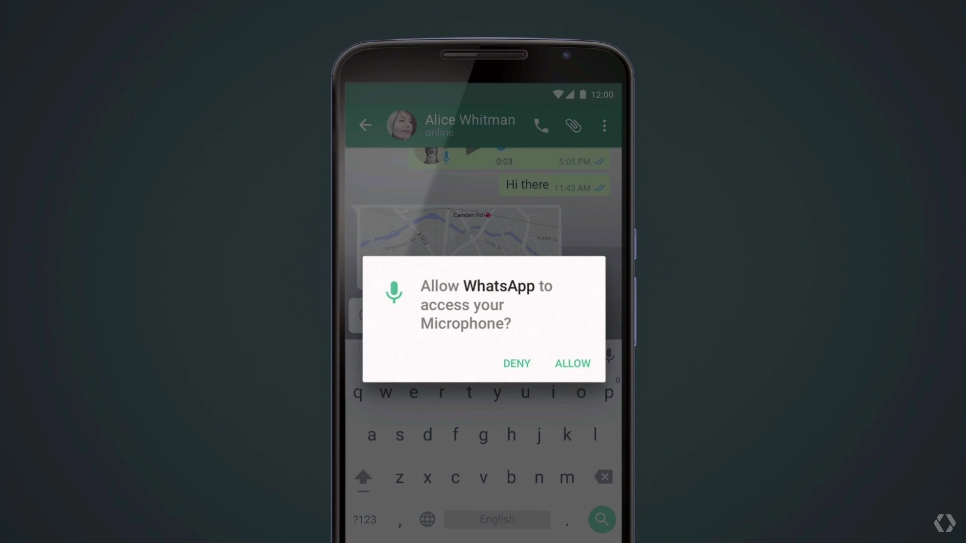 Google IO 2015 Dave Burke WhatsApp app permision