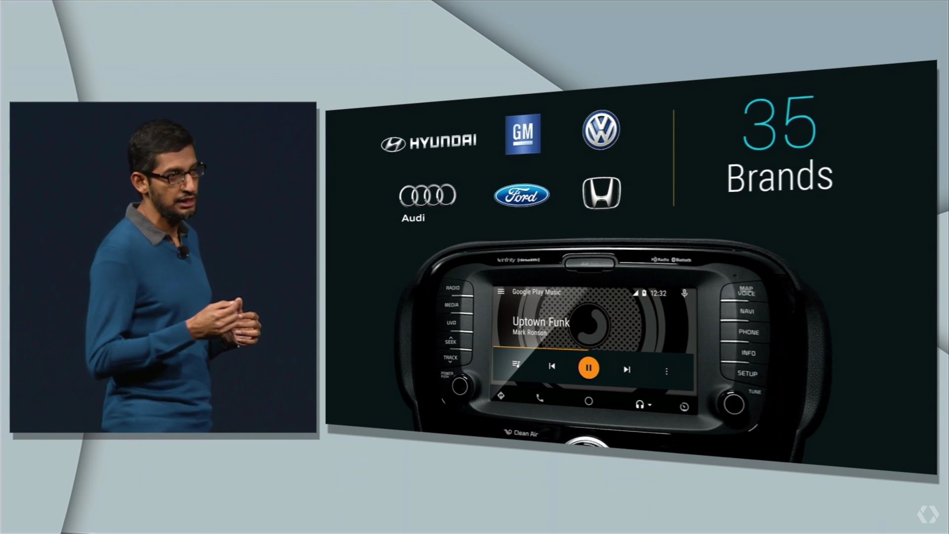 Google IO 2015 Sundar Pichai android auto 1