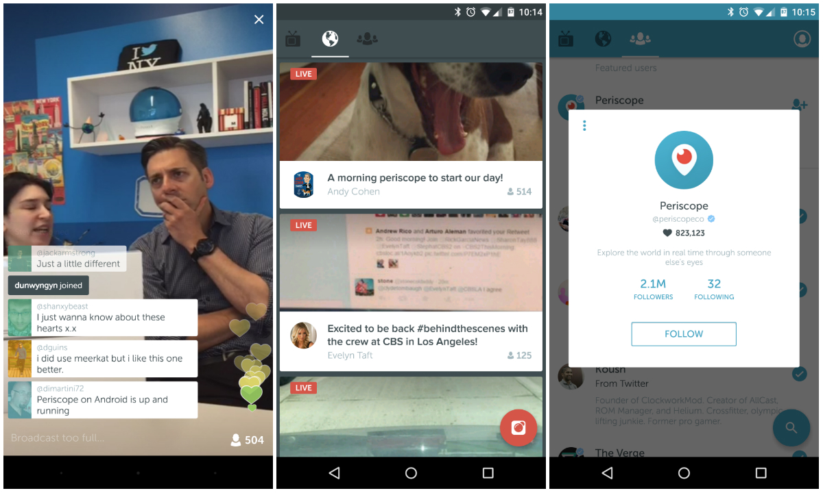 Periscope for Android aa