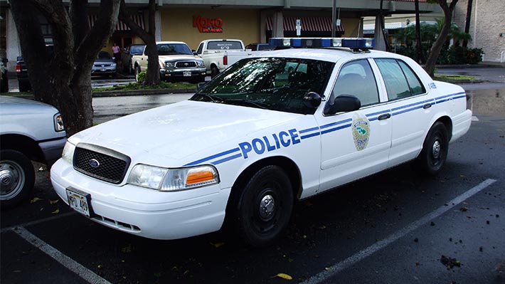 Police vehicle - Google Home privacy