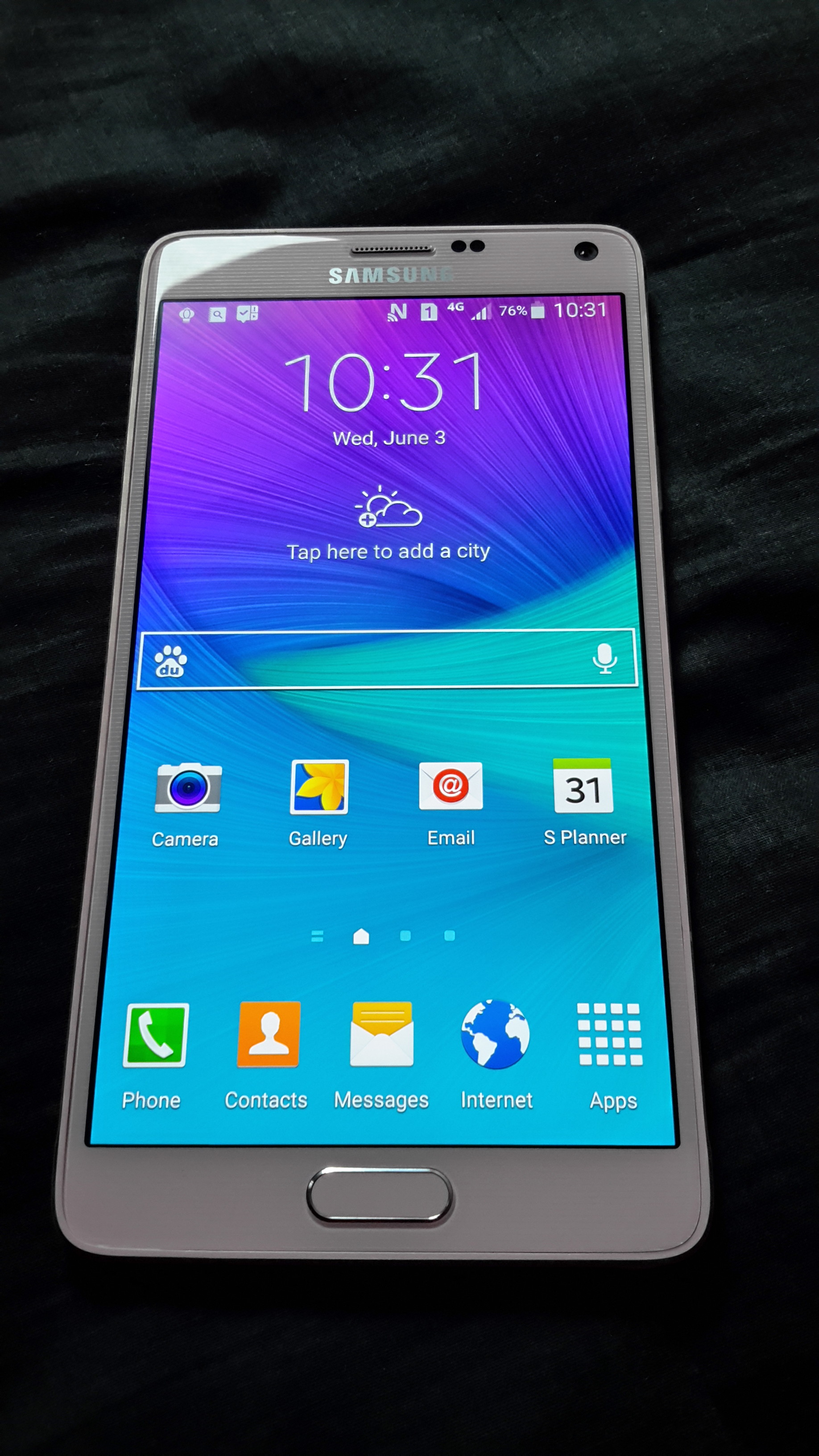 Note 4 China Home