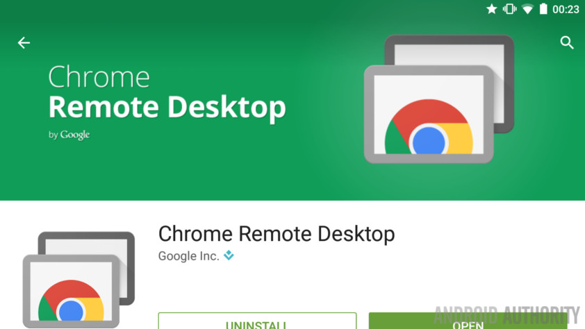 Chrome Remote Desktop Play Store