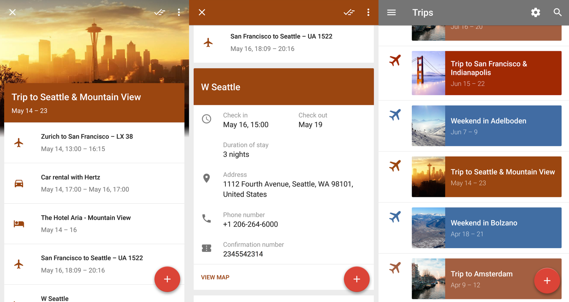 Inbox by Gmail Trips 2