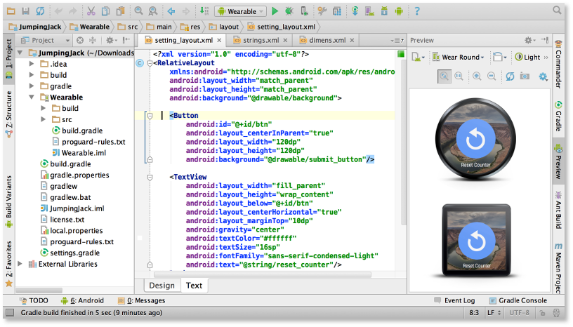 android-studio-wear