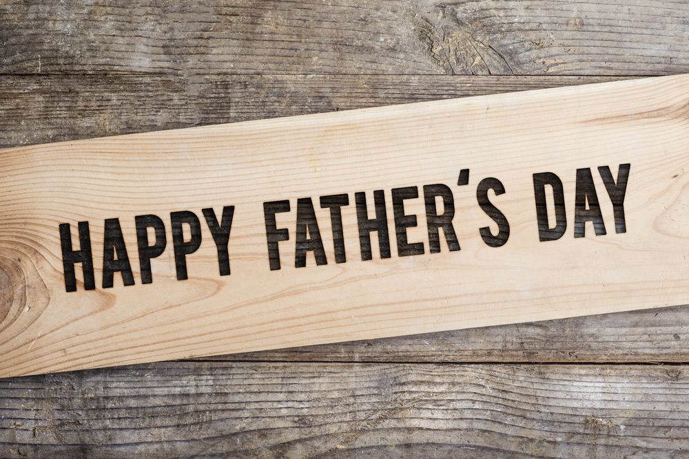 Happy Father's Day! Credit: Shutterstock.com