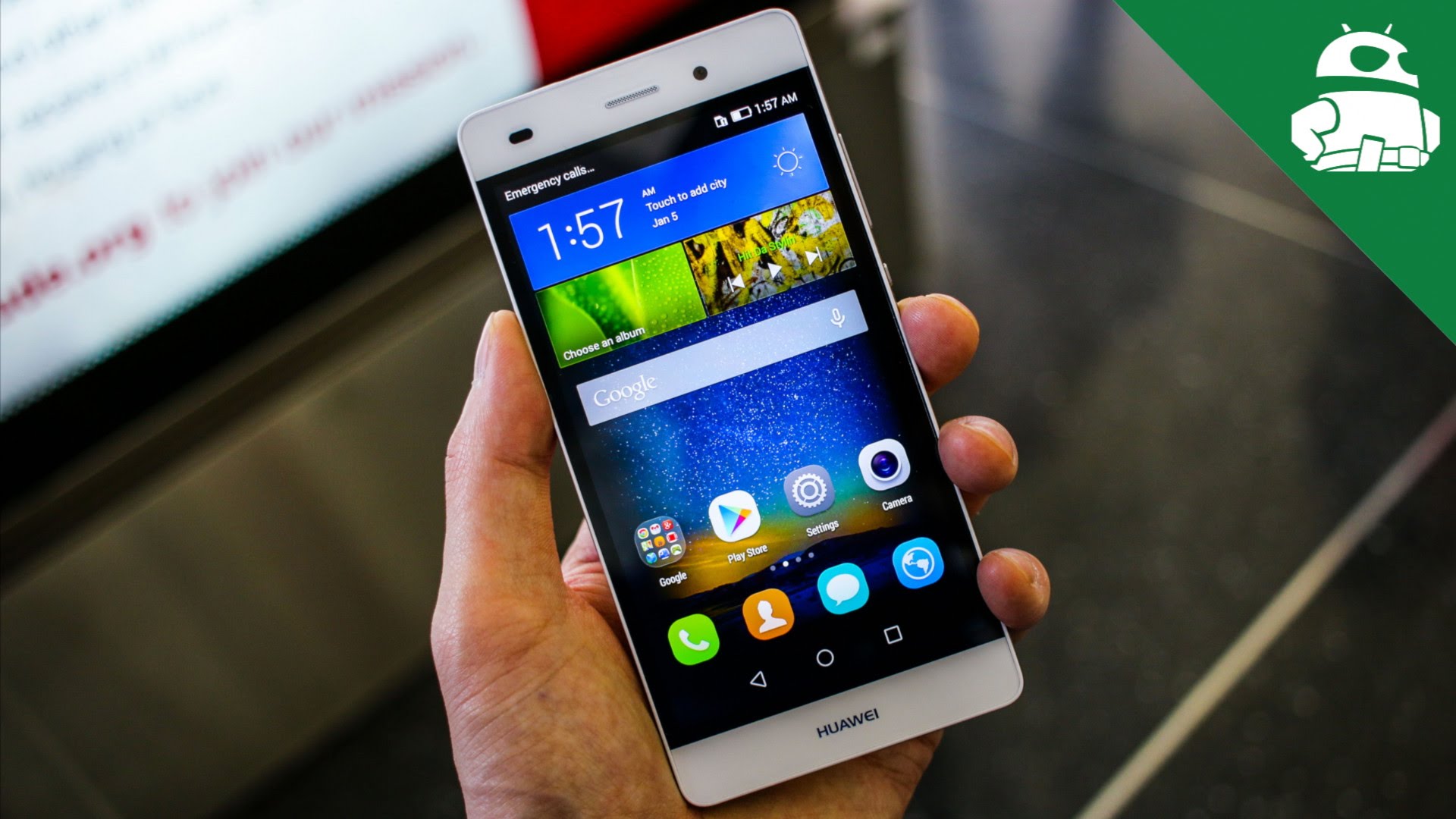 Handboek lever moordenaar HUAWEI P8 Lite Hands on and First Impressions