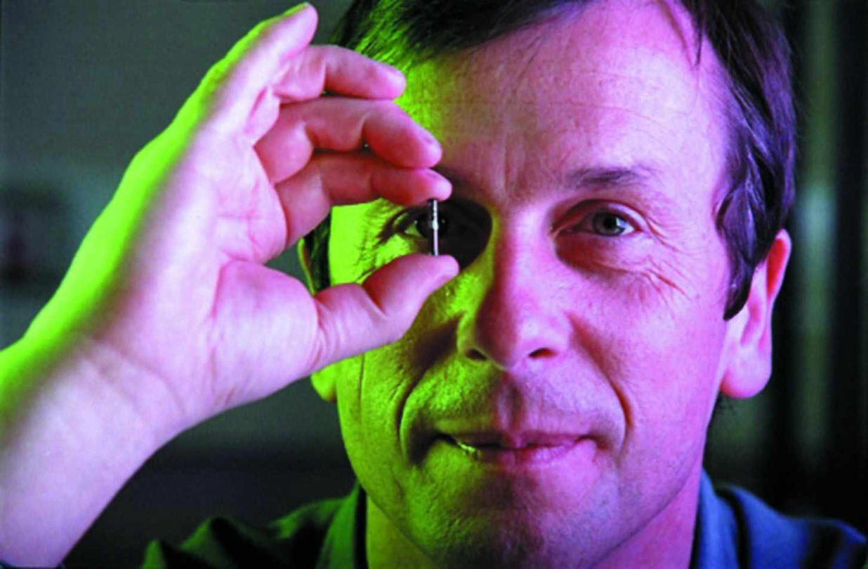Kevin Warwick, Professor of Cybernetics at The University of Reading, England.