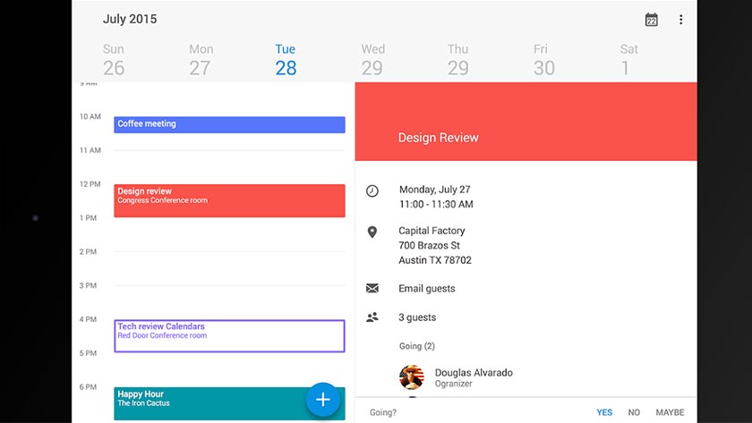 boxer calendar Android Apps Weekly