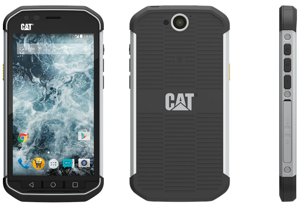 The new Cat S40 smartphone can withstand drops from up to 1.8 meters high