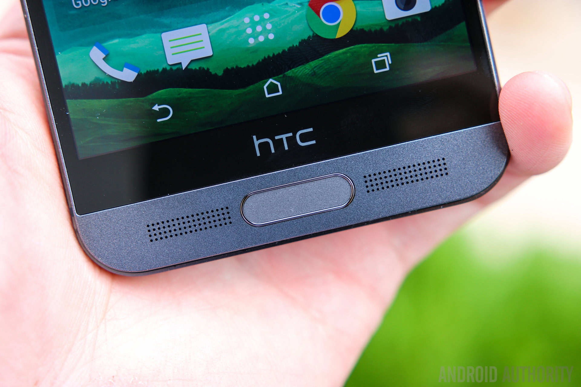 htc one m9 review fingerprint