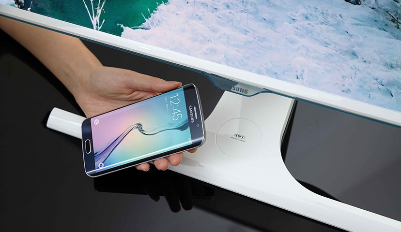 Samsung wireless charging monitor