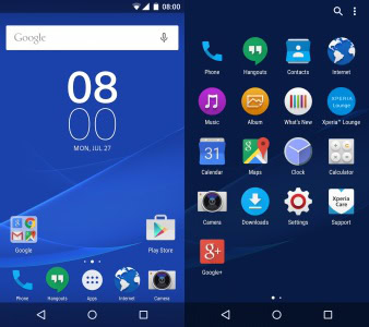 Sony Concept for Android screenshot