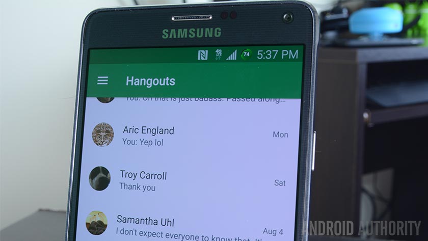 Hangouts version 4