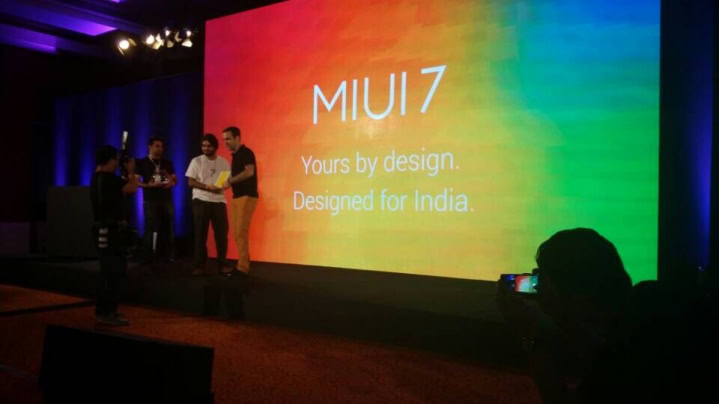 MIUI 7 launch event