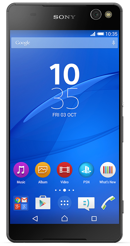 xperia c5 ultra front