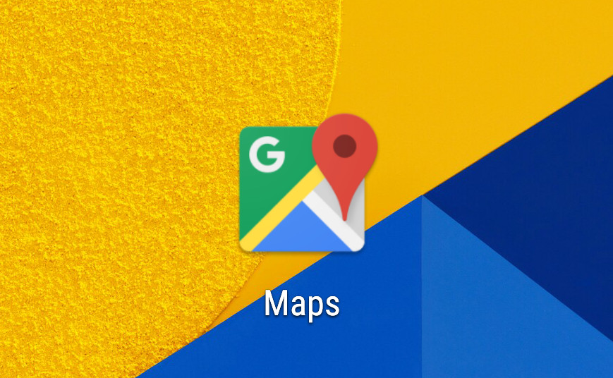 Google maps new icon AA