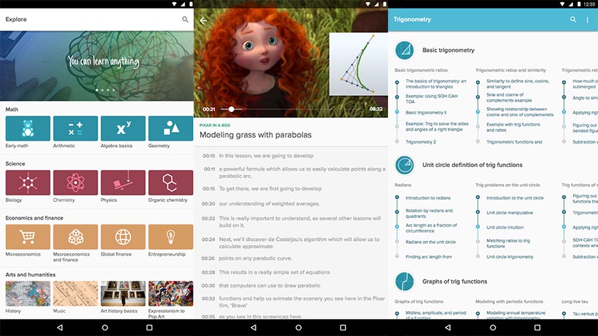 khan academy best android apps of 2015